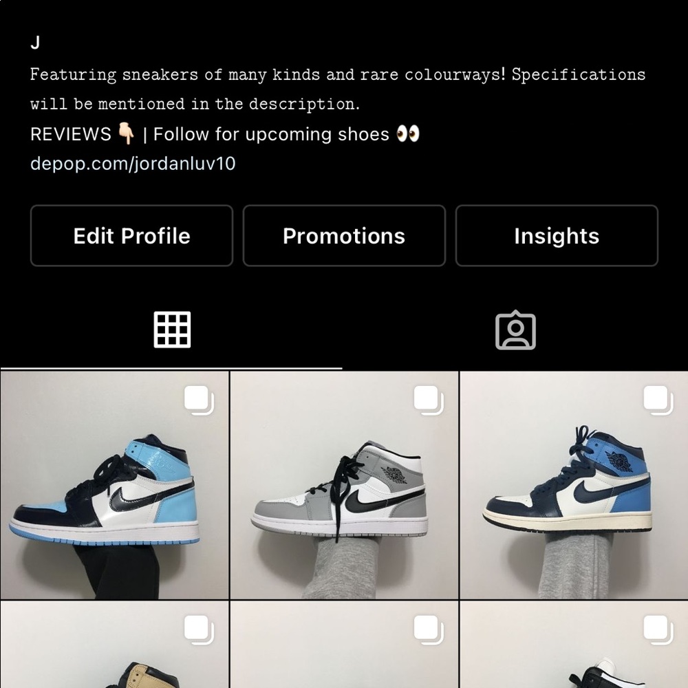 Check out my Insta & Depop!